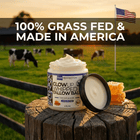 100% Grass Fed Beef Tallow for Face and Body