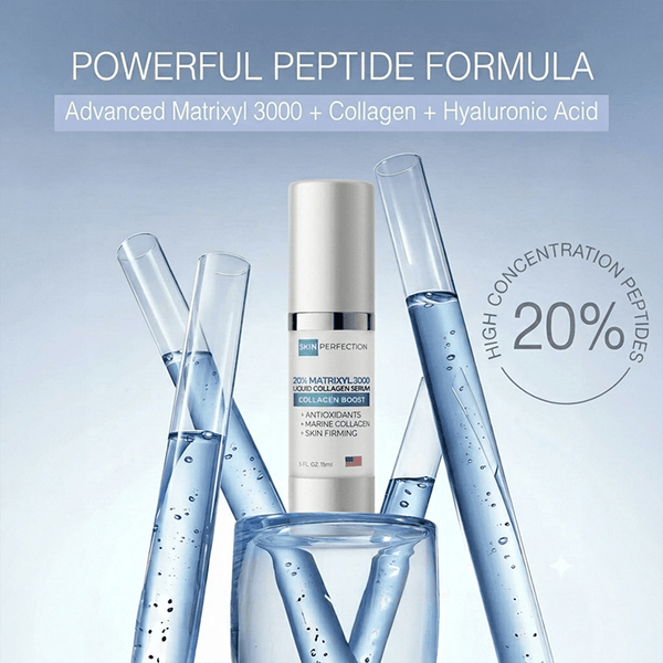 20% matrixyl 3000 serum contains a high concentration of peptides