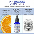 edelweiss extract serum booster from Skin Perfection always wins against high quality luxury brands