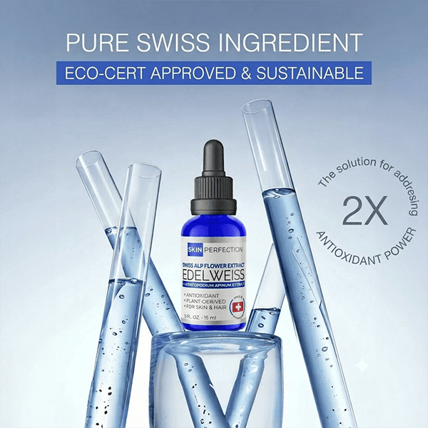 edelweiss is a pure Swiss ingredient that is eco-cert approved and sustainable
