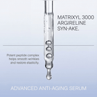 expression line serum has potent peptides that help smooth wrinkles and restore skin elasticity