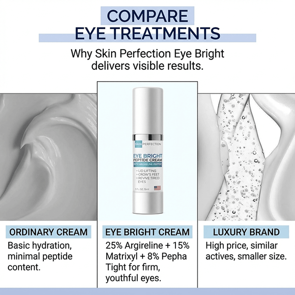 eye bright from Skin Perfection outshines and outworks ordinary creams and luxury brands