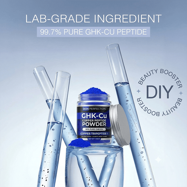 ghk copper peptide powder from Skin Perfection is 99.7% pure ghk-cu peptide