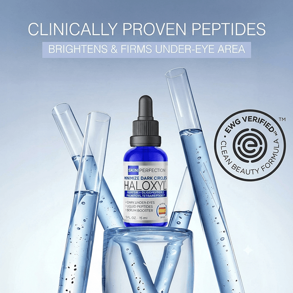 Haloxyl for reducing dark circles and under-eye puffiness