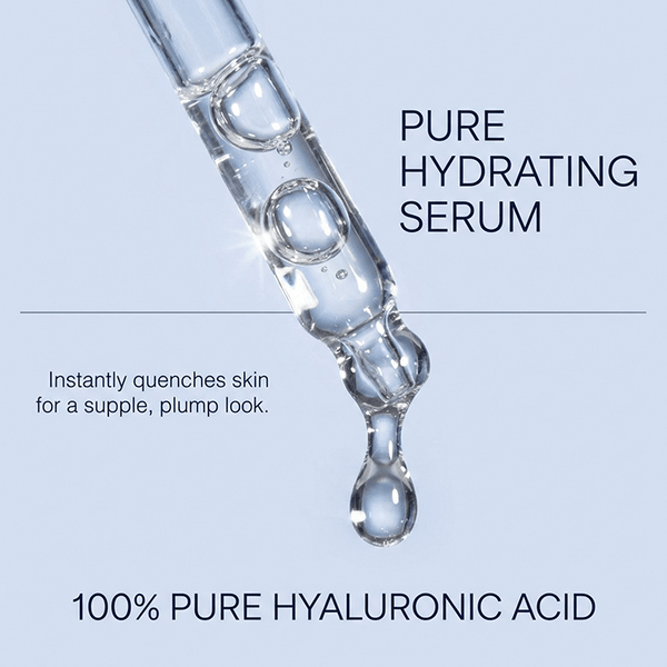 hyaluronic acid instantly quenches skin for a supple, plump look