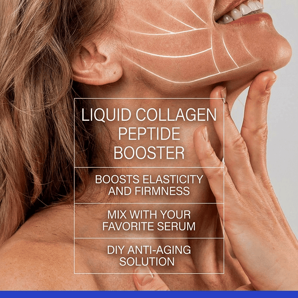 Liquid collagen for promoting skin elasticity and hydration