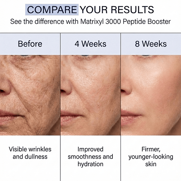 compare the difference between other brand's serums and Skin Perfection's Matrixyl 3000 Serum Booster