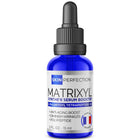 Matrixyl Synthe-6 0.5 oz blue glass dropper bottle serum booster Palmitoyl Tetrapeptide-38 label