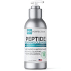 Peptide foaming cleanser with natural peptides for a gentle clean