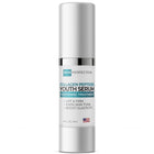 Youth Serum Collagen and Tightening Treatment bottle labeled 5% Syn-Coll 20% Relistase hyaluronic acid Made in USA