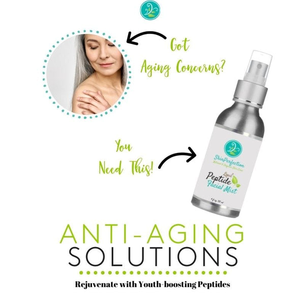 Liquid Peptide Facial Mist-Skin Perfection Natural and Organic Skin Care
